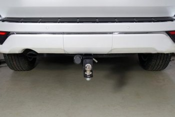 Фаркоп (тягово-сцепное устройство) ТСС Тюнинг Lexus LX600  J310 (2021-2022) (оцинкованный, шар E)