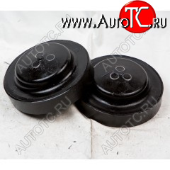 2 199 р. Задние проставки для увеличения клиренса (2 шт.) KLIRENSPLUS Toyota Land Cruiser Prado J120 (2002-2009) (20 мм)  с доставкой в г. Кемерово