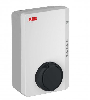 Зарядная станция ABB Terra (7кВт) - Белый - Socket - 22 кВт  abb70701