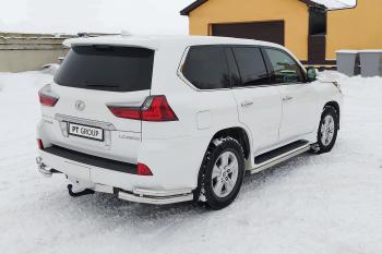 49 799 р. ТСУ PT GROUP тип AV с НЕРЖ накладкой TOYOTA LC 200 2007- LEXUS LX 2016-2021,  Toyota Land Cruiser  200 (2007-2021) дорестайлинг, 1-ый рестайлинг, 2-ой рестайлинг  с доставкой в г. Кемерово. Увеличить фотографию 5