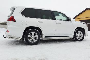 49 799 р. ТСУ PT GROUP тип AV с НЕРЖ накладкой TOYOTA LC 200 2007- LEXUS LX 2016-2021,  Toyota Land Cruiser  200 (2007-2021) дорестайлинг, 1-ый рестайлинг, 2-ой рестайлинг  с доставкой в г. Кемерово. Увеличить фотографию 6