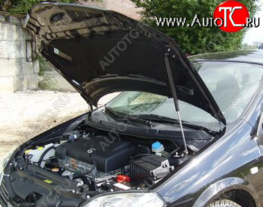 2 699 р. Упор капота Nissan Primera III (P12) (2001-2008) ТехноМастер ТехноМастер 8231.5600.04  с доставкой в г. Кемерово