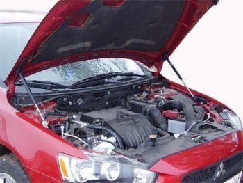 Упор капота Mitsubishi Lancer X (2011-) ТехноМастер ТехноМастер 8231.6150.04