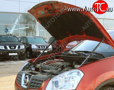 2 699 р. Упор капота Nissan Qashqai (2010-) ТехноМастер ТехноМастер 8231.6350.04  с доставкой в г. Кемерово