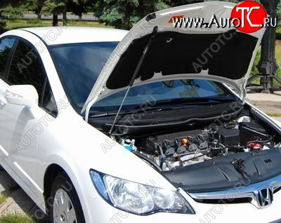 2 699 р. Упор капота Honda Civic седан (2006-2012) ТехноМастер ТехноМастер 8231.7000.04  с доставкой в г. Кемерово