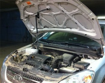 Упор капота KIA Ceed I (2007-2010) ТехноМастер ТехноМастер 8231.7400.04