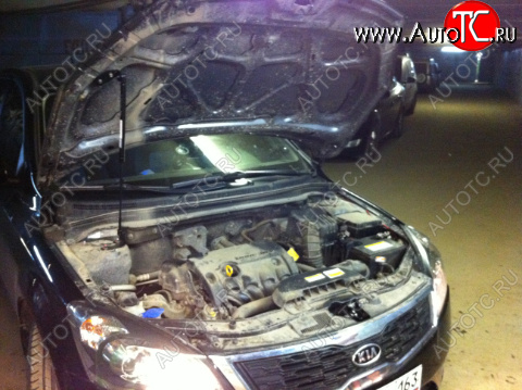 2 049 р. Упор капота Kia Ceed I (2010-2012) ТехноМастер ТехноМастер 8231.8000.04  с доставкой в г. Кемерово