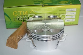 Поршни СТИ 217.03 (82,5, h=25,2 плоск. 2,6 см.куб, p=1950мм, valve=30,627,2, 1,21,52,0) СТИ 217.03