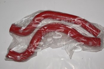 Силиконовые патрубки радиатора ВАЗ 2110-Приора красные Китай alr-002red