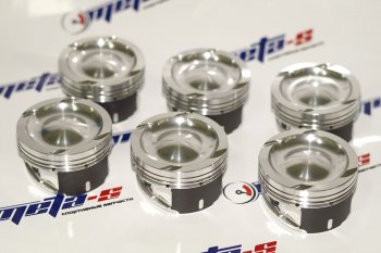 Поршни СТИ 330.04 (BMW, M54B30, 84.0, палец 22 мм, valve=std, кольца 1,51,52,0, Е=8,2) СТИ 330.04