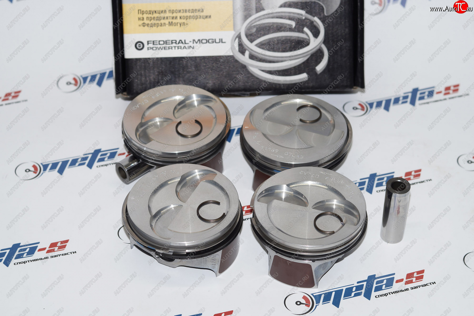 4 299 р. Поршни 11189 Federal Mogul 82,5 (Гранта безвтык) с пальцем поршневым Federal Mogul (ДЗВ) 11189-1004015-57  с доставкой в г. Кемерово