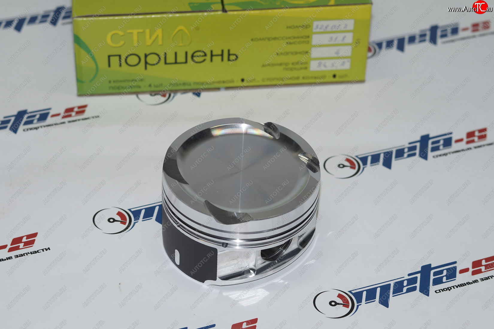 30 599 р. Поршни СТИ 328.01.1 (BMW, M52B28, 84.25, палец 2256, кольца 1,51,52,0, Е=8,5) СТИ 328.01.1  с доставкой в г. Кемерово
