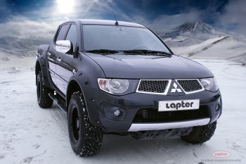 Расширители арок Mitsubishi L200 LAPTER (материал LLPDE, эластон) LAPTER ткm200