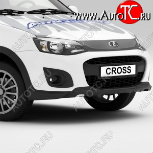 1 249 р. Накладка бампера переднего CROSS Автопродукт Autoproduct ар0600  с доставкой в г. Кемерово