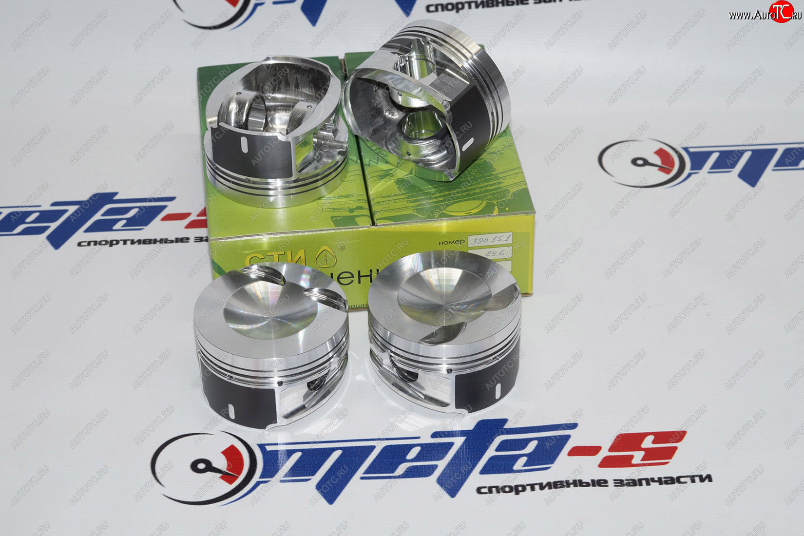 17 999 р. Поршни СТИ 320.15.3 (VolksWagen, CHHС, 2.0TSI, 83,0, палец 2352 мм, кольца 1,21,52,0) СТИ 320.15.3  с доставкой в г. Кемерово