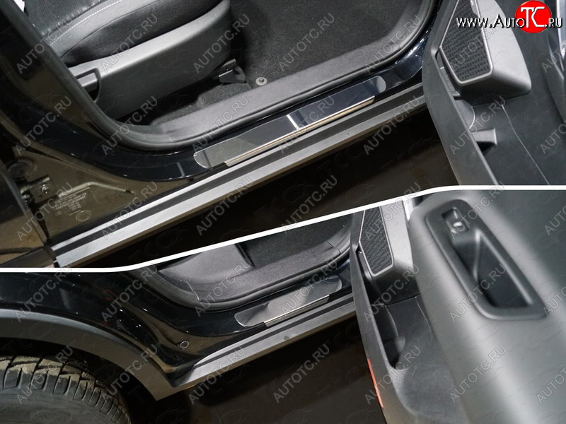 1 000 000 р. Накладки на пороги (4 шт)  Geely Atlas  NL3 (2016-2022) (лист зеркальный)  с доставкой в г. Кемерово