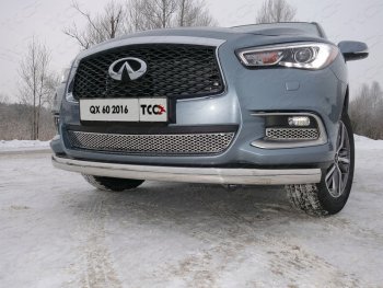  ТСС Тюнинг INFINITIQX 60 2016- - Накладки на ПТФ (лист)  infqx601632