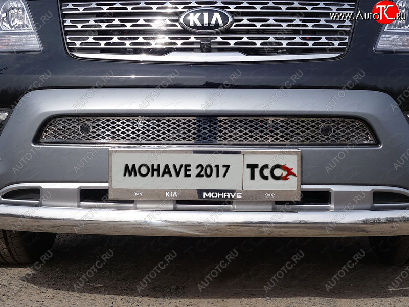 3 779 р.  ТСС Тюнинг KIAMohave 2017-2020 - Решетка радиатора (с парктроником) (лист)  kiamoh1701  с доставкой в г. Кемерово