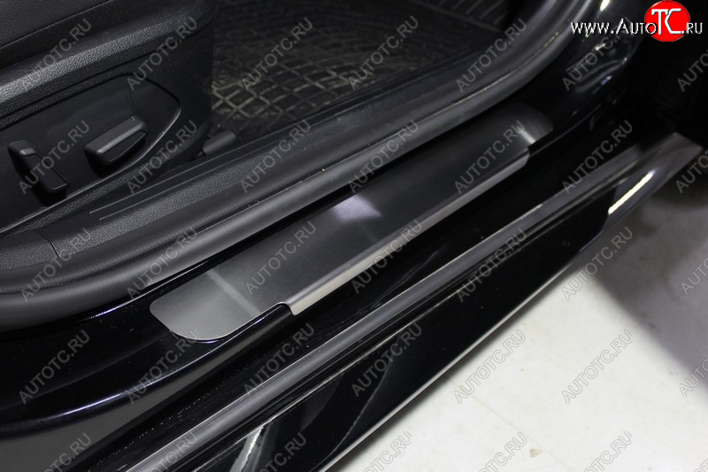 1 000 000 р. Накладки на пороги ТСС Тюнинг  Hyundai Sonata  DN8 (2019-2022) (Лист шлифованный)  с доставкой в г. Кемерово