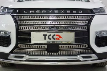  ТСС Тюнинг CHERYEXEEDTXL 2020-2021 - Ршетка радиатора нижняя (лист)  cherexetxl2012