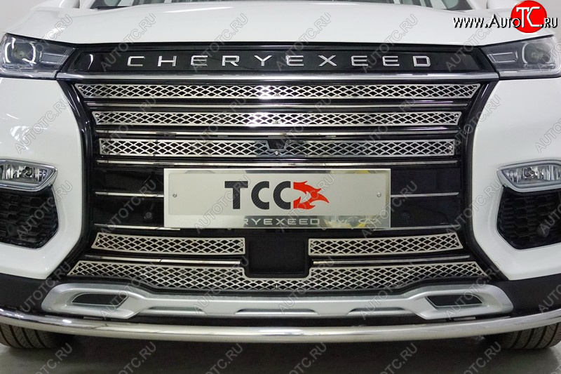 1 000 000 р.  ТСС Тюнинг CHERYEXEEDTXL 2020-2021 - Ршетка радиатора нижняя (лист)  cherexetxl2012  с доставкой в г. Кемерово