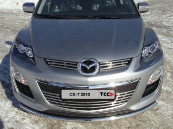 ТСС Тюнинг MAZDACX-7 2010-2012 - Решётка радиатора нижняя 16 мм  mazcx71006