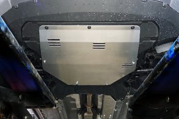 Защита картера и КПП ТСС Тюнинг Geely Monjaro (2022-2025) (алюминий 4 мм)