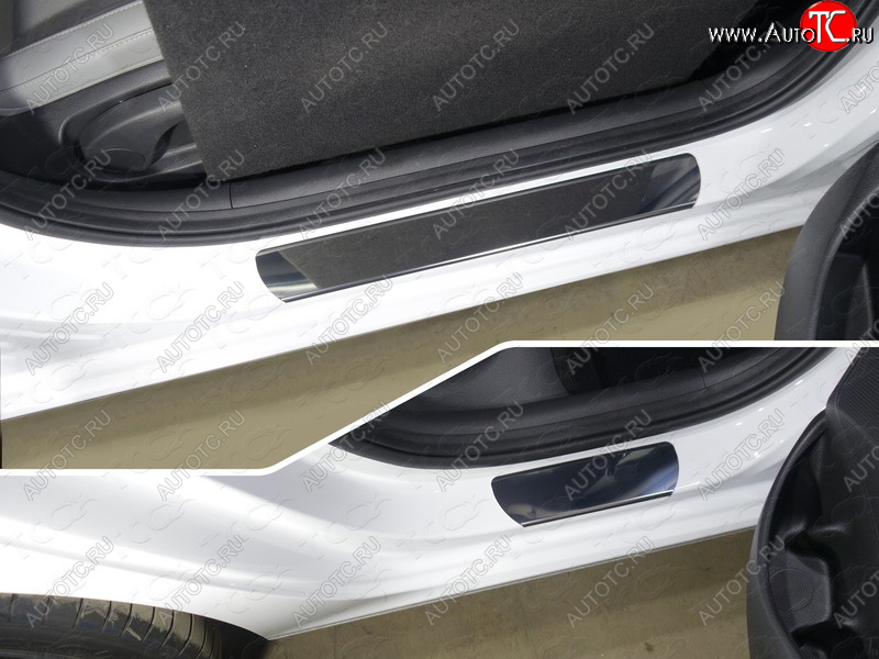 1 000 000 р. Накладки на пороги (4 шт) ТСС Тюнинг  Hyundai I30  3 PD - I30 Fastback  PD (лист зеркальный)  с доставкой в г. Кемерово
