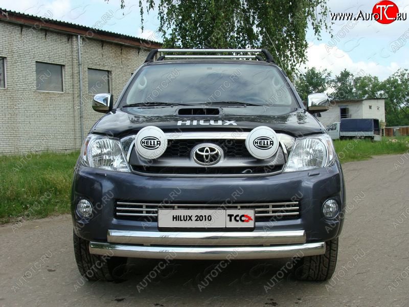 5 999 р.  ТСС Тюнинг TOYOTAHilux 2006-2011 - Решётка радиатора 16 мм  toyhilux1004  с доставкой в г. Кемерово
