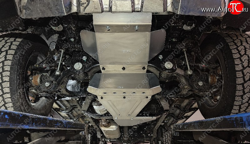 23 649 р. Комплект защиты (радиатора/картера/АКПП/раздатки, 2.0L 4WD, алюминий 4 мм) ТСС Тюнинг BAIC BJ40 (2022-2025)  с доставкой в г. Кемерово