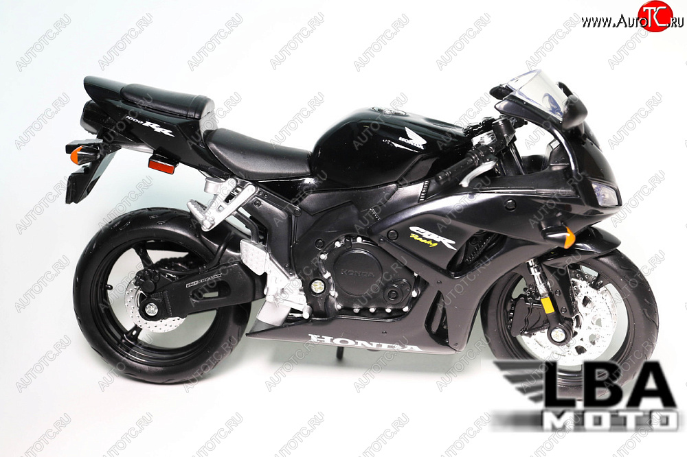 1 599 р. Модель мотоцикла Honda CBR1000RR 06-07 Черного цвета масштаб 112  пм-00002219  с доставкой в г. Кемерово