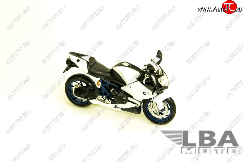 1 599 р. Модель мотоцикла BMW S1000RR HP2 SPORT Белого цвета масштаб 112  пм-00002220  с доставкой в г. Кемерово