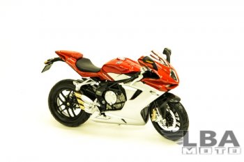 Модель мотоцикла MV Agusta F3 Serue ORO 12 Красного цвет масштаб 112  пм-00002230