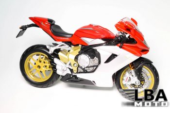 Модель мотоцикла MV Agusta F3 Красного цвета масштаб 112  пм-00002231