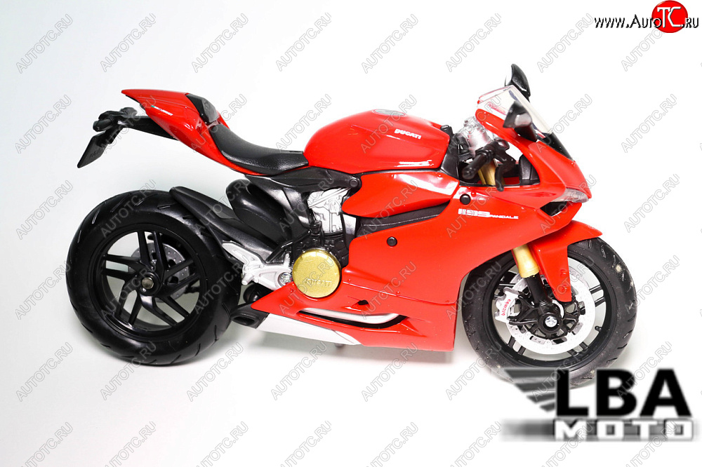 1 599 р. Модель мотоцикла Ducati 1199 Красного цвета масштаб 112  пм-00002232  с доставкой в г. Кемерово