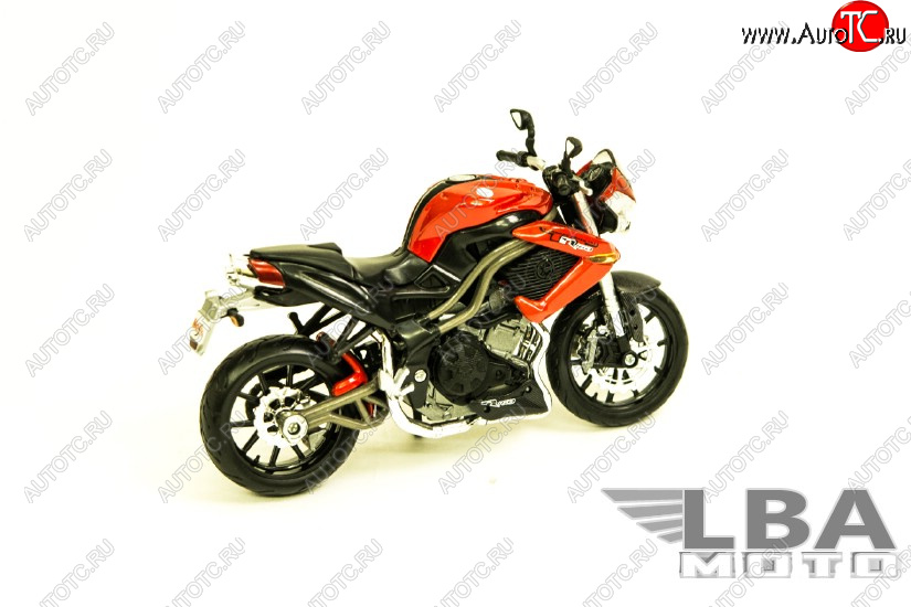 1 599 р. Модель мотоцикла Benelli Tornado Naked Tre160 Красного цвета масштаб 112  пм-00002293  с доставкой в г. Кемерово