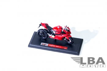 Модель мотоцикла Ducati 1199 Красного цвета масштаб 118  лб-00000333