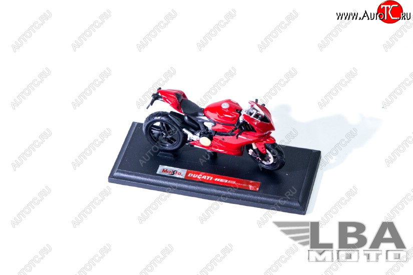 1 299 р. Модель мотоцикла Ducati 1199 Красного цвета масштаб 118  лб-00000333  с доставкой в г. Кемерово