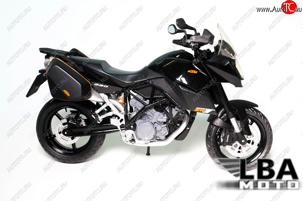 1 599 р. Модель мотоцикла KTM 990SM Черного цвета масштаб 112  пм-00002497  с доставкой в г. Кемерово