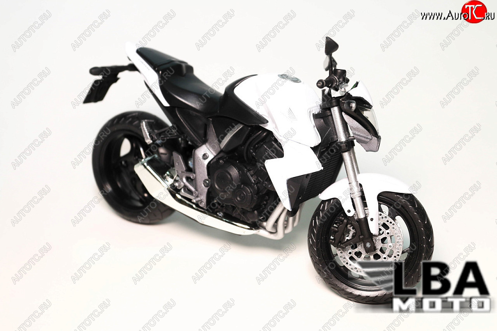 1 599 р. Модель мотоцикла Honda CB 1000R Hi-Res Белого цвета масштаб 112  пм-00000840  с доставкой в г. Кемерово