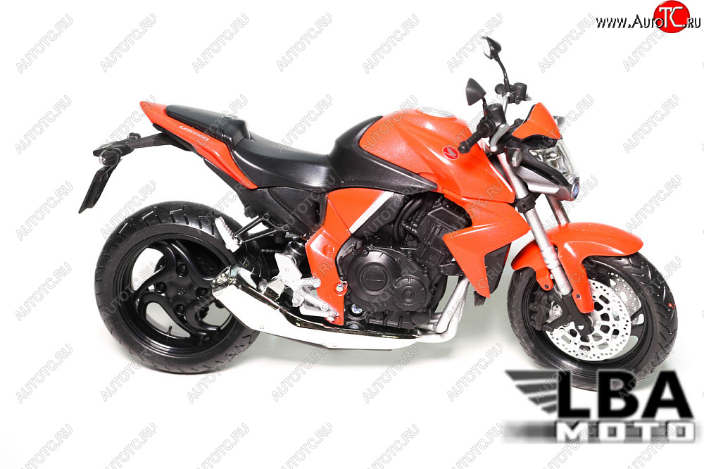 1 599 р. Модель мотоцикла Honda CB 1000R Hi-Res Красного цвета масштаб 112  пм-00000842  с доставкой в г. Кемерово