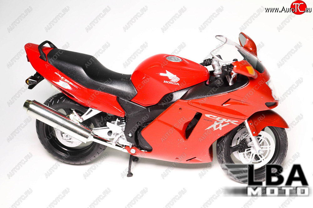 1 599 р. Модель мотоцикла Honda CBR1100xx Красного цвета масштаб 1 12  пм-00000847  с доставкой в г. Кемерово