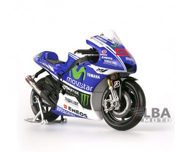 Модель мотоцикла Yamaha YZR-M1 масштаб 110  пм-00008003