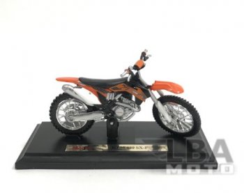 Модель мотоцикла KTM SX-F 450 2014 масштаб 118  пм-00016581