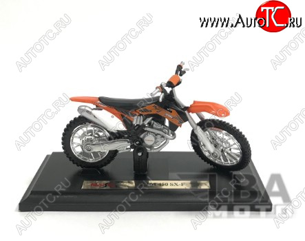 1 299 р. Модель мотоцикла KTM SX-F 450 2014 масштаб 118  пм-00016581  с доставкой в г. Кемерово