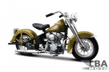Модель мотоцикла Harley-Davidson Hydra Glide 74FL 1953 масштаб 118  пм-00016586