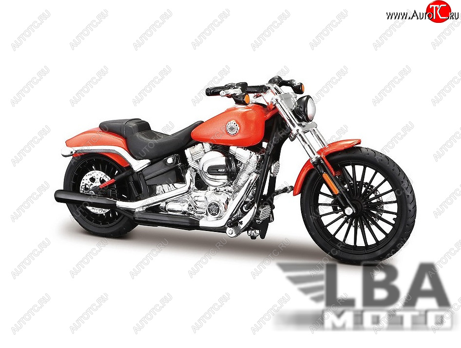 1 959 р. Модель мотоцикла Harley-Davidson Breakout 2016 масштаб 118  пм-00016590  с доставкой в г. Кемерово