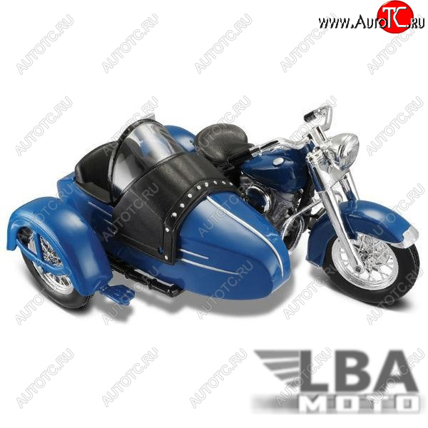 1 959 р. Модель мотоцикла Harley-Davidson Hydra Glide FL 1952 масштаб 118  пм-00016593  с доставкой в г. Кемерово
