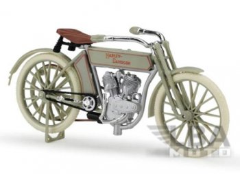 Модель мотоцикла Harley Davidson Twin 5D V-Twin 1909 scale 118  пм-00018314