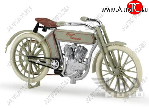 2 349 р. Модель мотоцикла Harley Davidson Twin 5D V-Twin 1909 scale 118  пм-00018314  с доставкой в г. Кемерово